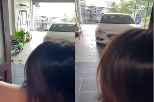 sex naraka Địt nhau ngay trước cửa nhà khi bố mẹ em đi vắng